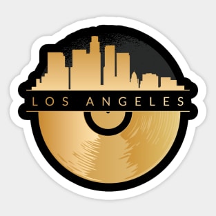 Los Angeles Skyline Sticker